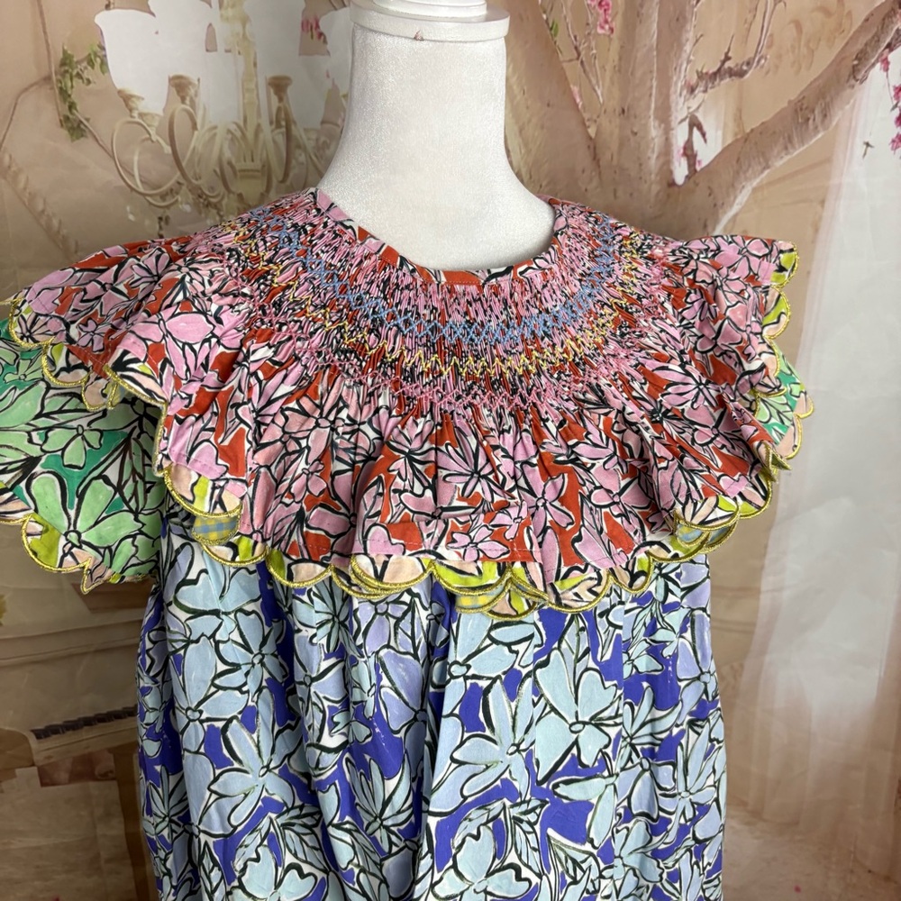 NEW CELIA B FLORAL DUSTEEN DRESS - Picture 5 of 13